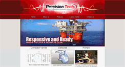 Desktop Screenshot of precisiontechllc.com